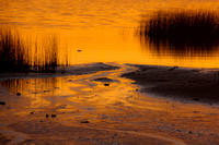 Lake Michigan Inlet at sunrise